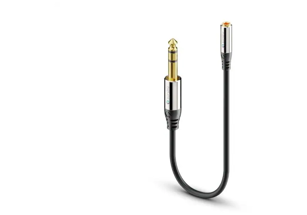 sonero Câble audio jack 6.3 mm - jack 3.5 mm 0.25 m