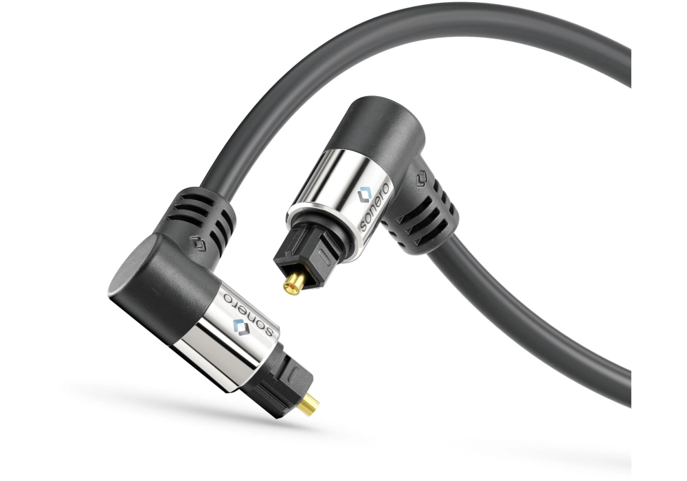 sonero Câble audio Toslink - Toslink 2x coudé 1.5 m