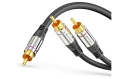 sonero Subwoofer stéréo / Mono Y-Cable Cinch - Cinch 3 m