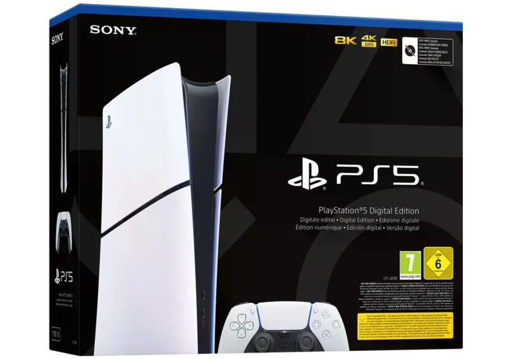 Sony PlayStation 5 Slim – Digital Edition