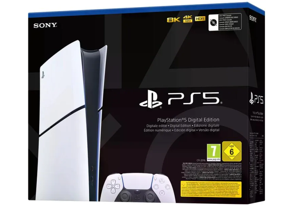 Sony PlayStation 5 Slim – Digital Edition