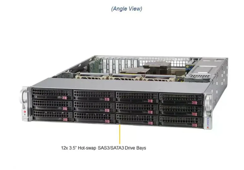 Supermicro Barebone Storage SuperServer SSG-620P-ACR12H