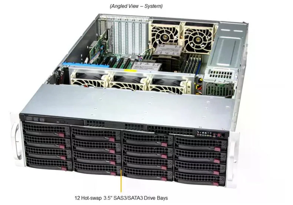 Supermicro Barebone Storage SuperServer SSG-631E-E1CR16H