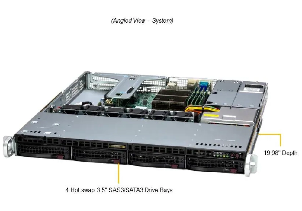 Supermicro Barebone SuperServer SYS-511R-M