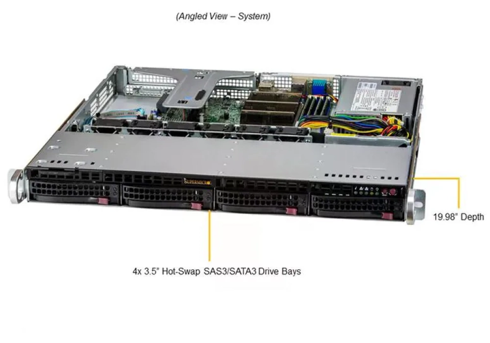 Supermicro Barebone UP SuperServer SYS-510T-M