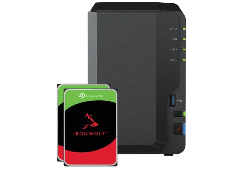 Synology DiskStation DS223 - Seagate Ironwolf 16 TB