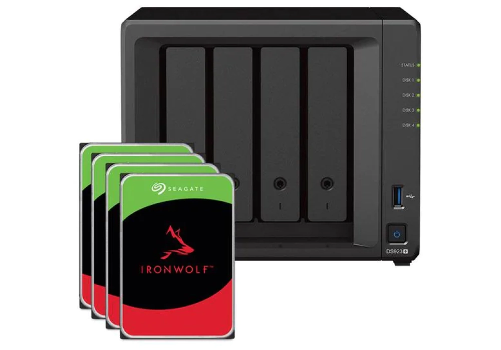 Synology DS923+ - Ironwolf 24 TB