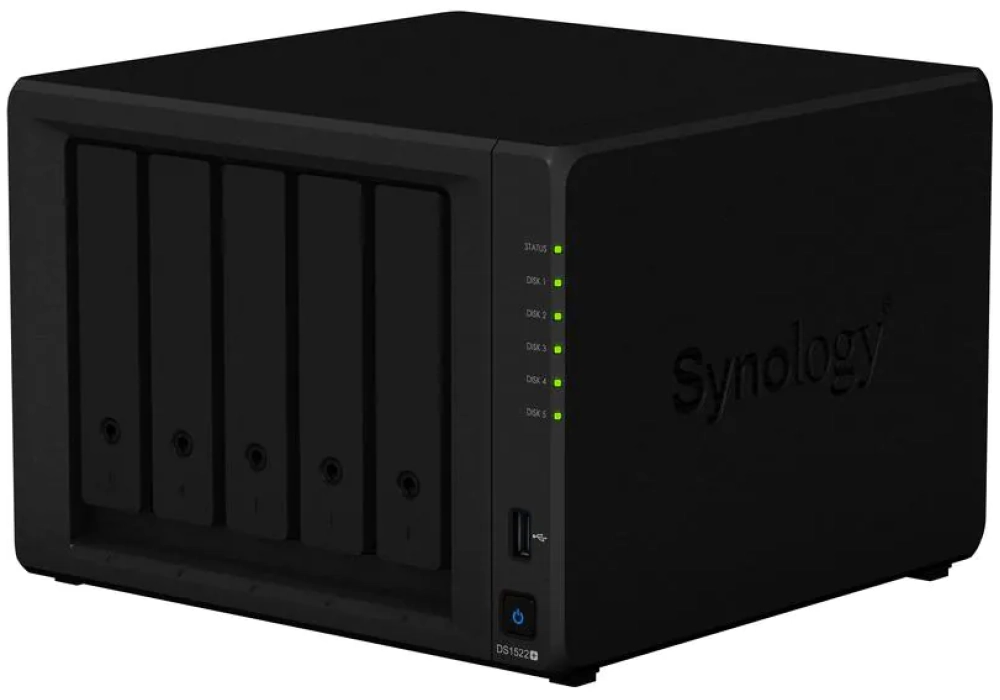 Synology NAS DiskStation DS1522+ 5-bay Synology Enterprise HDD 20 TB