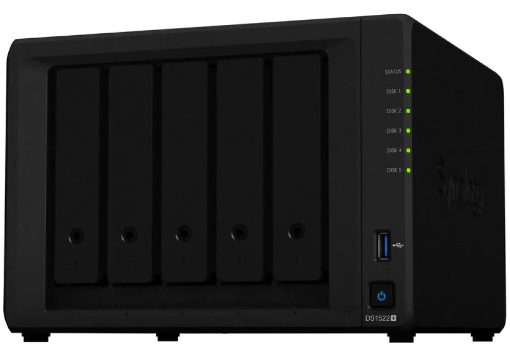 Synology NAS DiskStation DS1522+ 5-bay Synology Enterprise HDD 40 TB