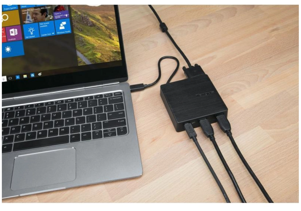 Targus Dock Alt-Mode USB-C DisplayPort avec recharge pass through