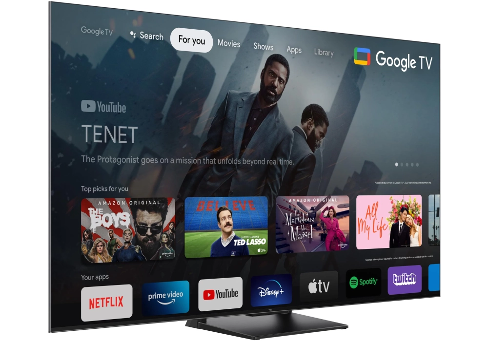 TCL TV 55C745 55", 3840 x 2160 (Ultra HD 4K), QLED