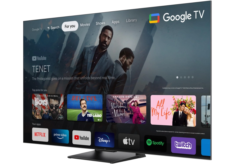 TCL TV 65C745 65", 3840 x 2160 (Ultra HD 4K), QLED