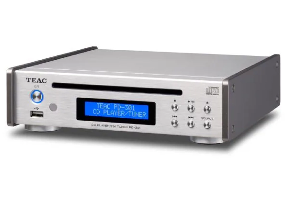 TEAC Lettore CD/sintonizzatore DAB+ PD-301DAB-X-S Argenté