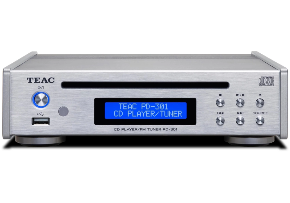 TEAC Lettore CD/sintonizzatore DAB+ PD-301DAB-X-S Argenté