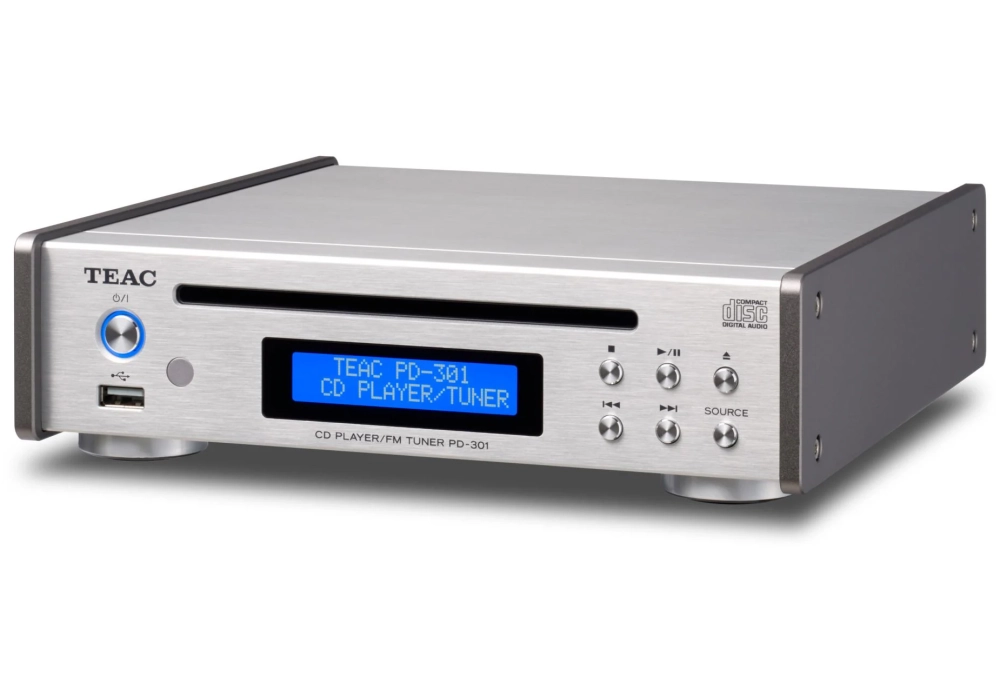 TEAC Lettore CD/sintonizzatore DAB+ PD-301DAB-X-S Argenté