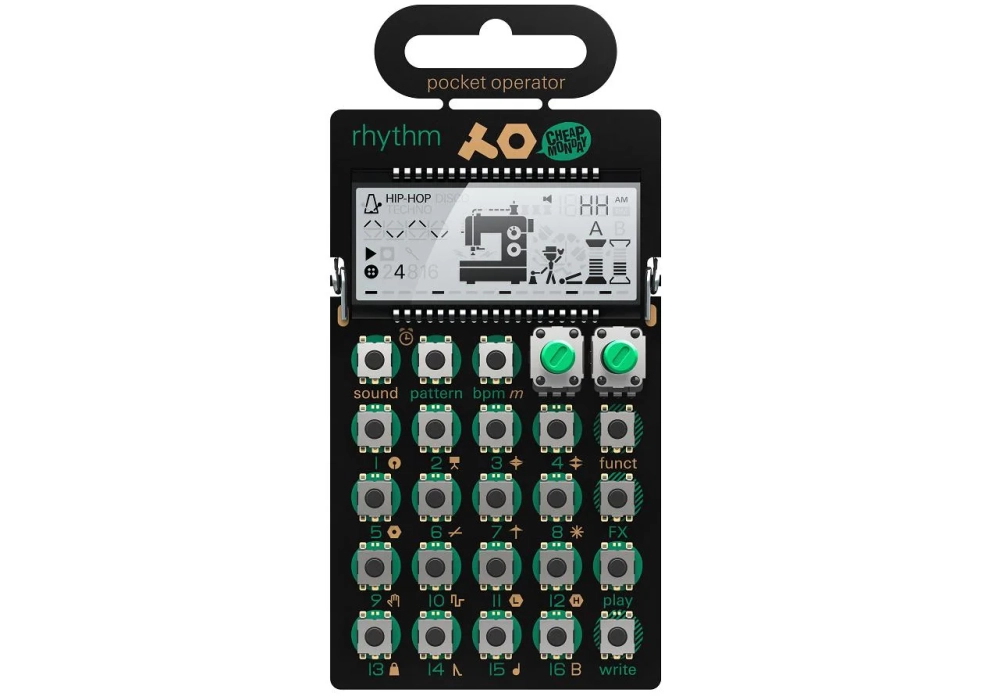 Teenage Engineering Synthétiseur PO-12 RHYTHM