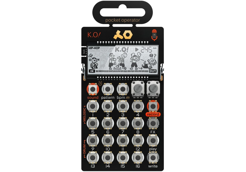 Teenage Engineering Synthétiseur PO-33 K.O!