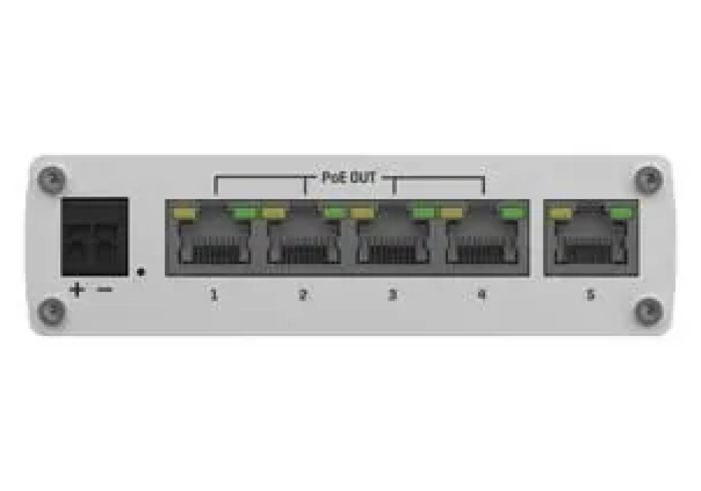 Teltonika Commutateur PoE+ TSW101 5 ports