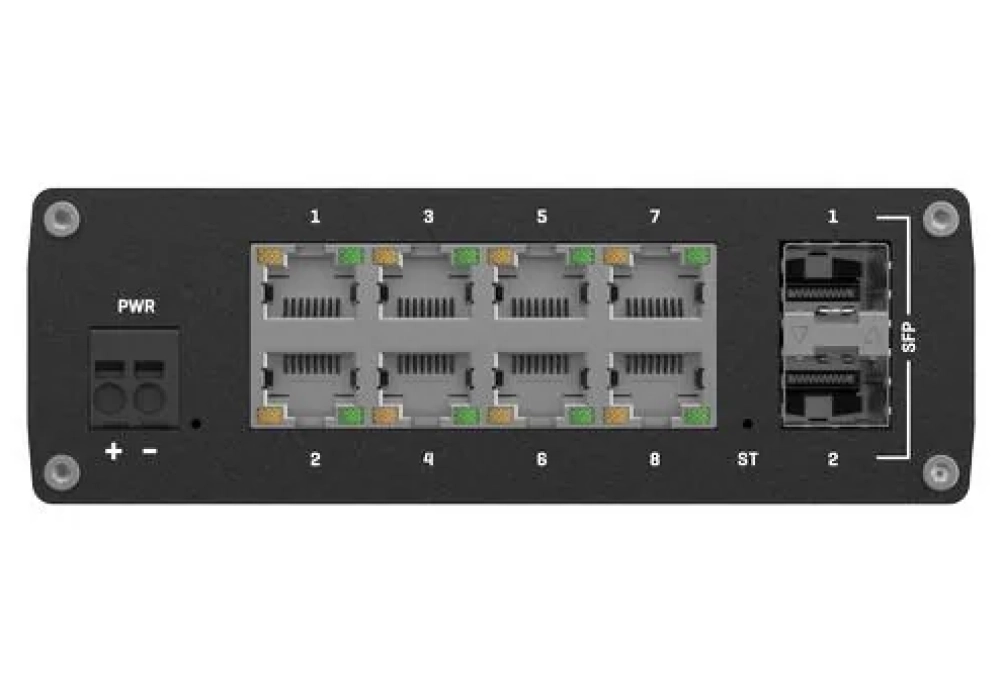 Teltonika Switch sur rail TSW212 10 ports