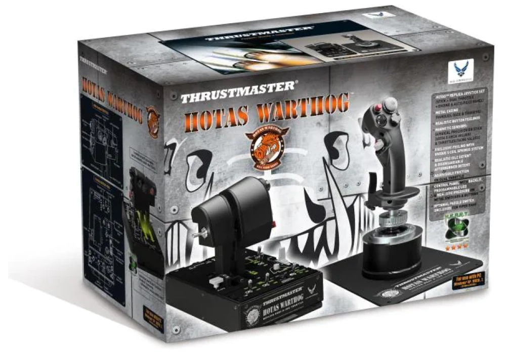 Thrustmaster HOTAS Warthog Flight Stick + Dual Throttle