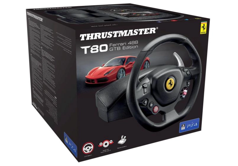 Thrustmaster T80 Ferrari 488 GTB Racing Wheel