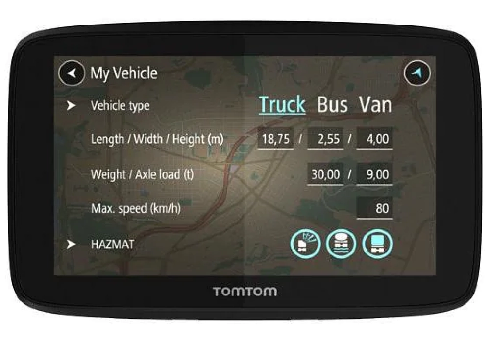 TomTom GO Professional 520 WiFi