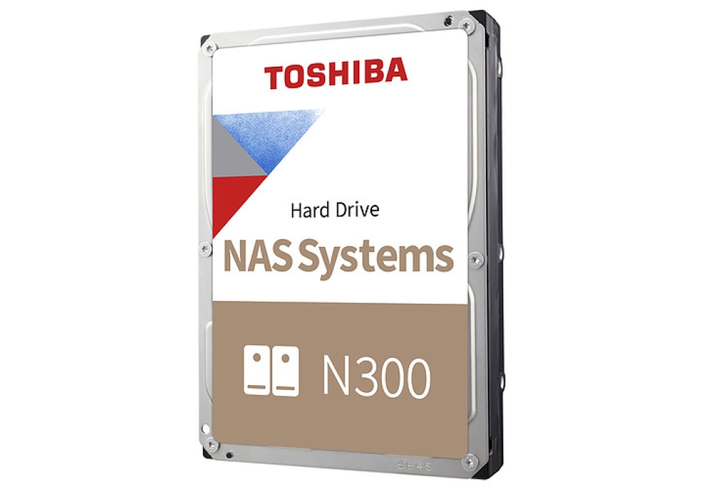 Toshiba N300 NAS Hard Drive SATA 6Gb/s (Retail) - 12.0 TB