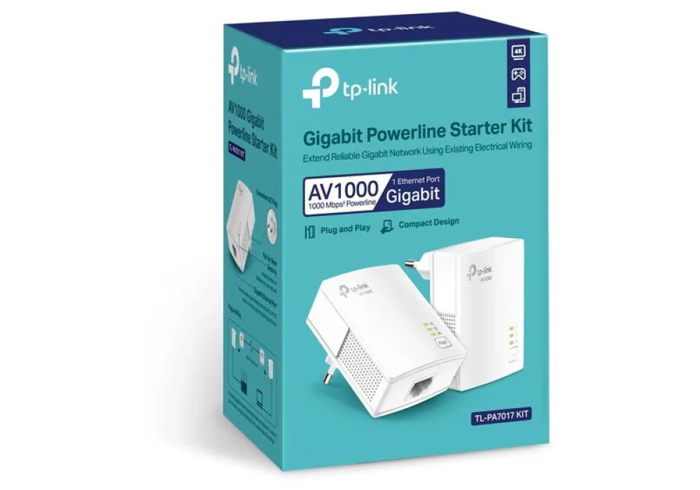 TP-Link Powerline TL-PA7017 KIT Kit de démarrage