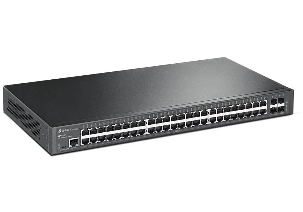 TP-Link SFP+ Switch SG3452X 52 ports (48 Rj-45 1 Gbit/s + 4x SFP+)