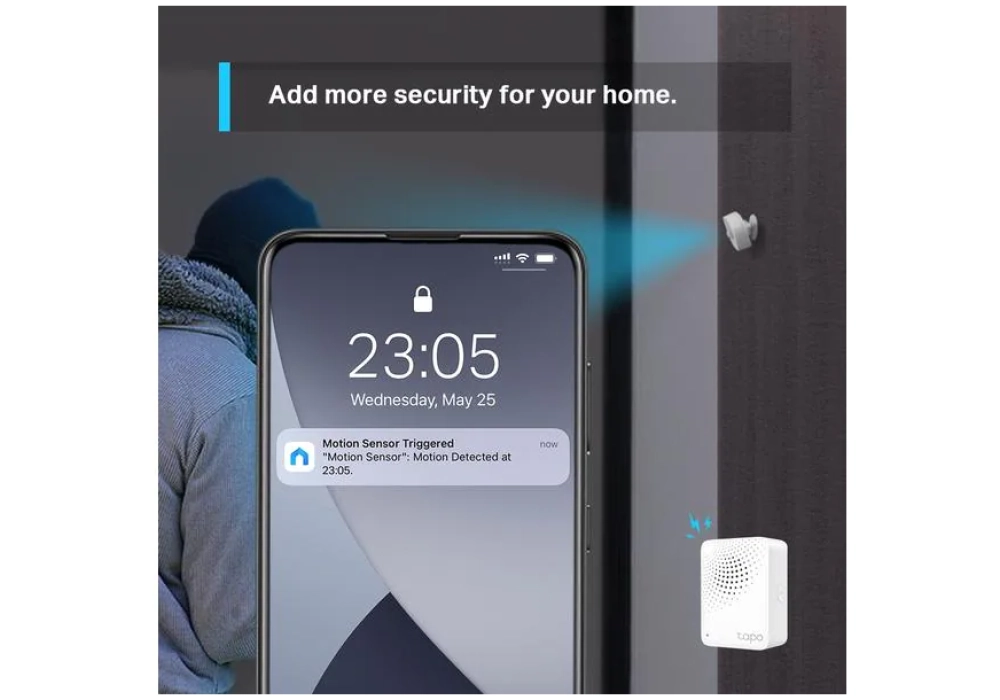 TP-Link Tapo T100 Capteur de mouvement