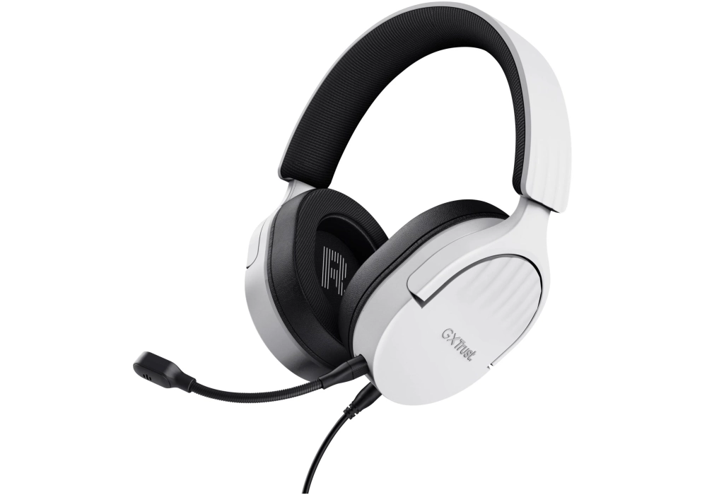 Trust GXT 489W FAYZO Noir/Blanc