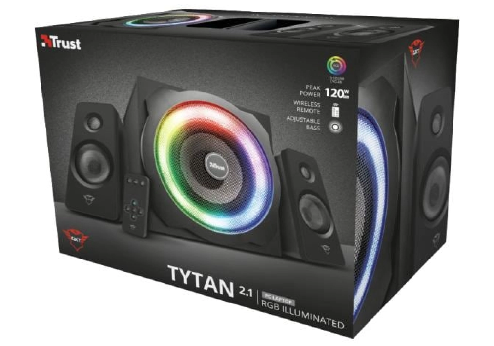 Trust GXT 629 Tytan RGB Illuminated 2.1