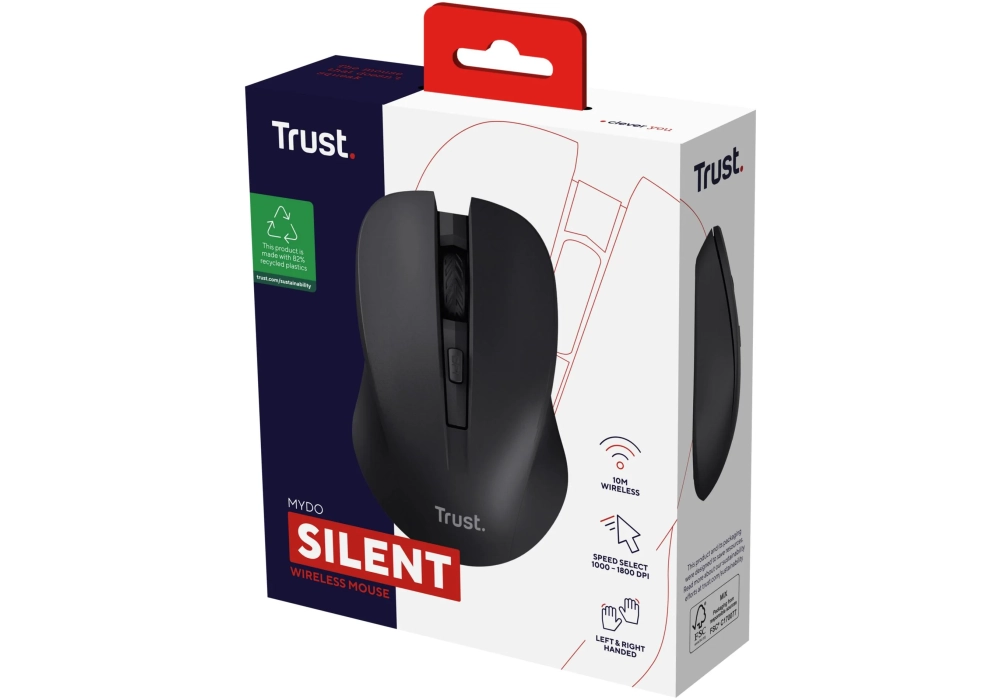 Trust Souris Mydo silent