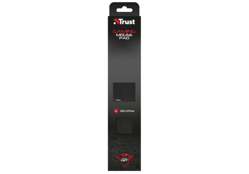 Trust Tapis de souris de gaming GXT 754 L noir