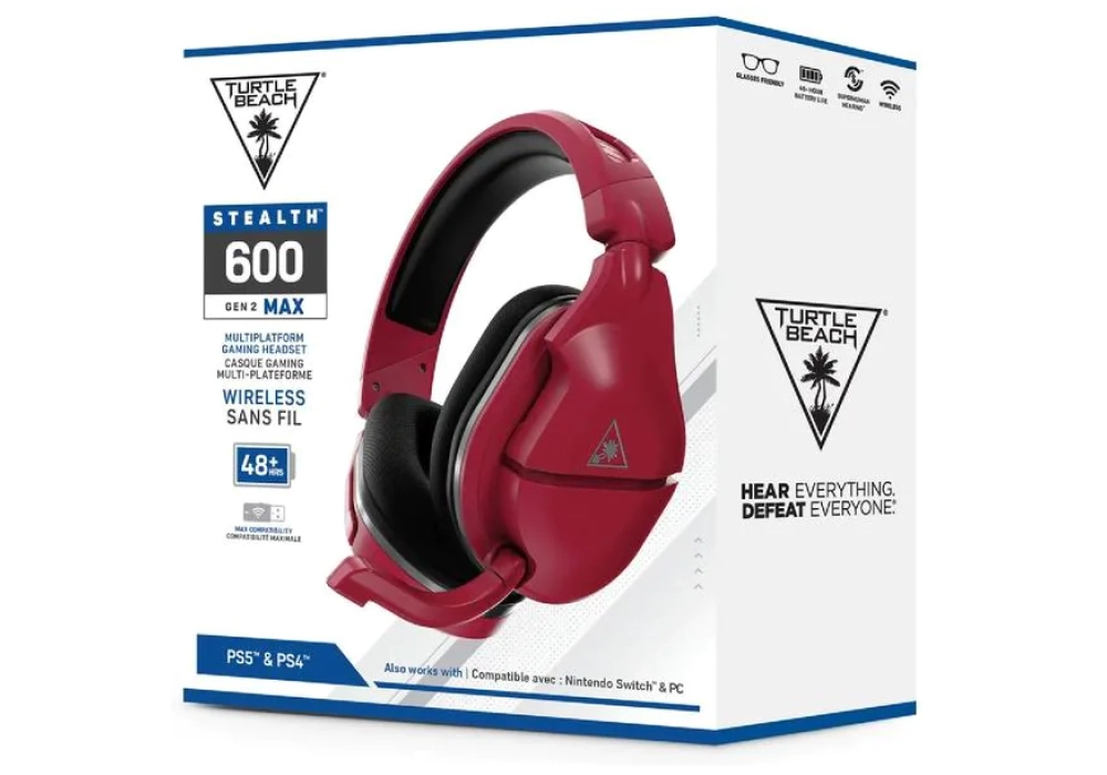 Turtle Beach Stealth 600 Gen2 Max PS (Rouge)