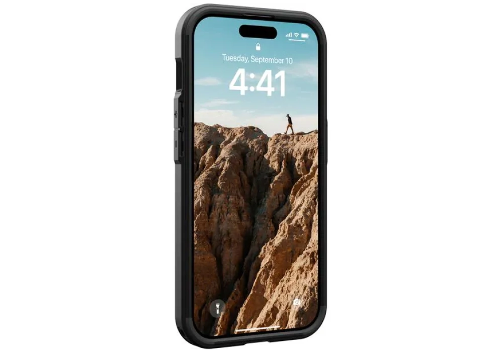 UAG Coque arrière Civilian Case iPhone 15 Pro Black