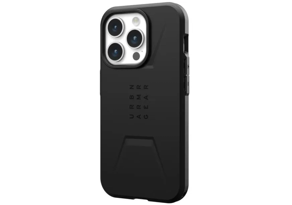 UAG Coque arrière Civilian Case iPhone 15 Pro Black