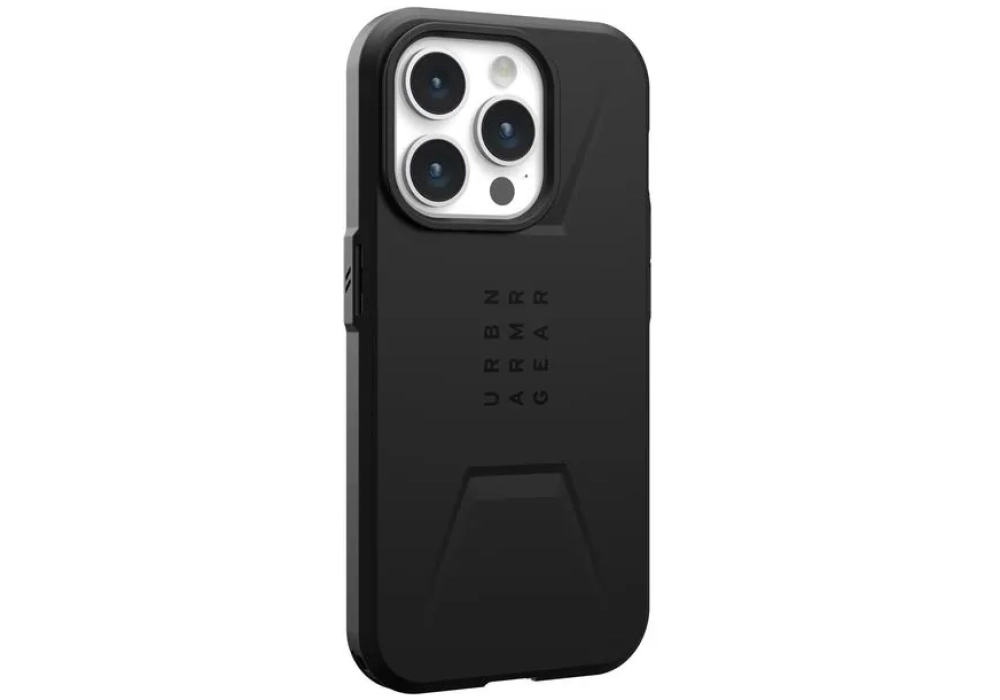 UAG Coque arrière Civilian Case iPhone 15 Pro Black