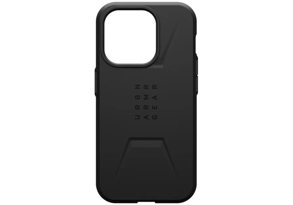 UAG Coque arrière Civilian Case iPhone 15 Pro Black