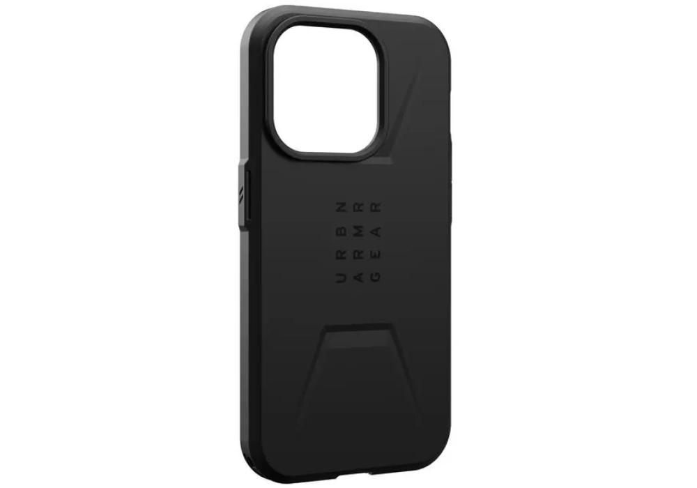 UAG Coque arrière Civilian Case iPhone 15 Pro Black