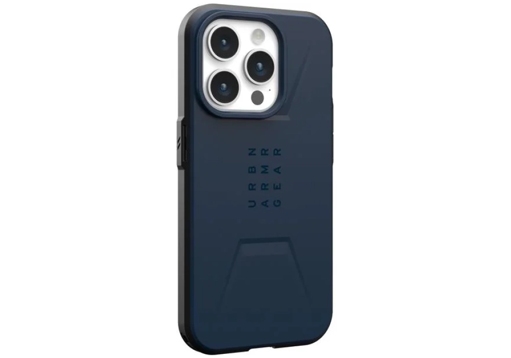 UAG Coque arrière Civilian Case iPhone 15 Pro Mallard