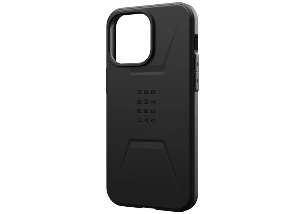 UAG Coque arrière Civilian Case iPhone 15 Pro Max Black