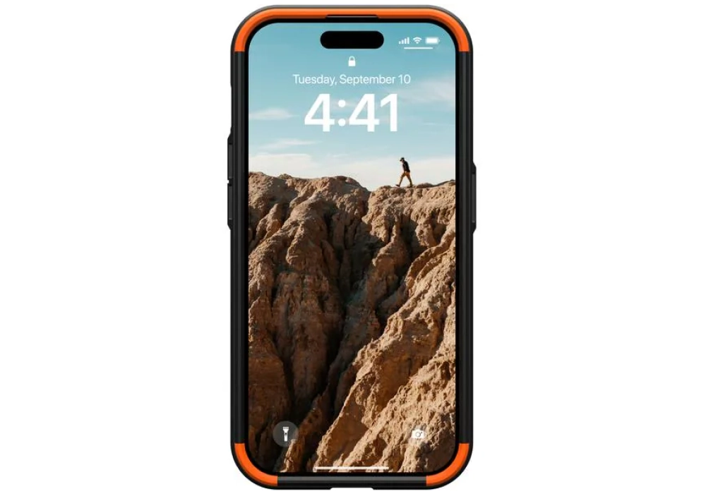 UAG Coque arrière Civilian Case iPhone 15 Pro Olive