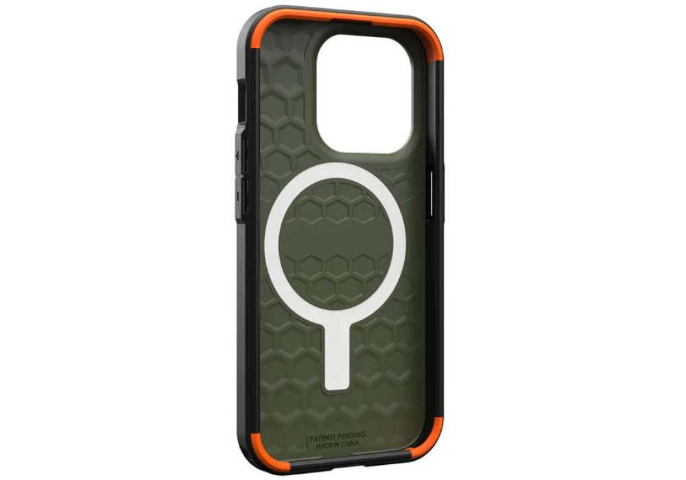 UAG Coque arrière Civilian Case iPhone 15 Pro Olive