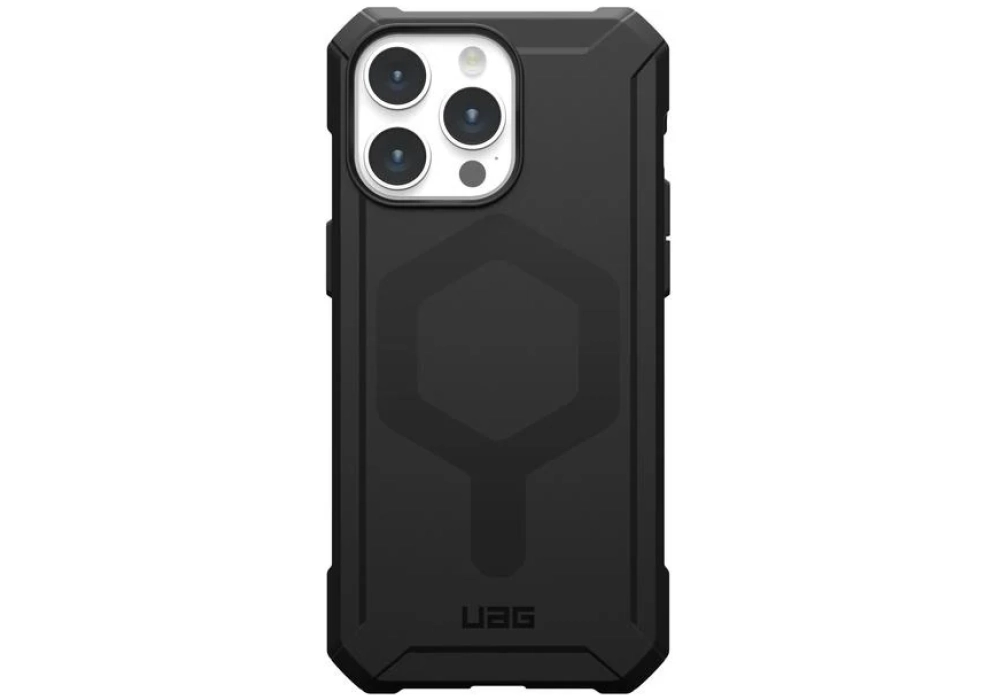 UAG Coque arrière Essential Armor iPhone 15 Pro Max Black