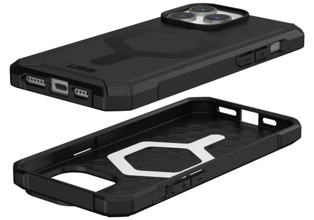 UAG Coque arrière Essential Armor iPhone 15 Pro Max Black