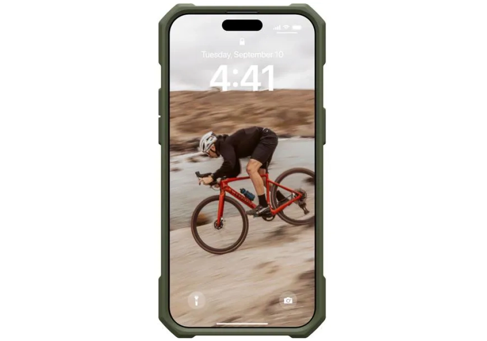 UAG Coque arrière Essential Armor iPhone 15 Pro Max Olive