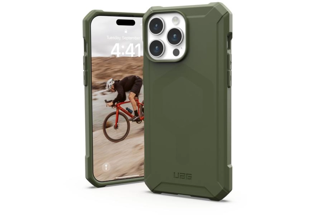 UAG Coque arrière Essential Armor iPhone 15 Pro Max Olive