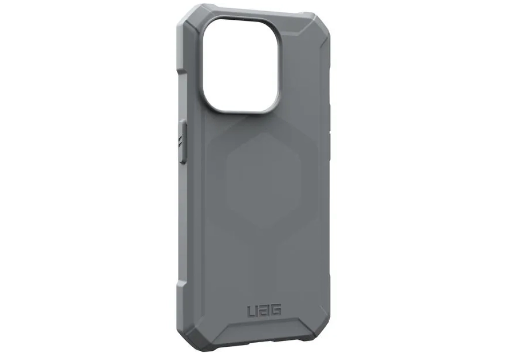 UAG Coque arrière Essential Armor iPhone 15 Pro Silver