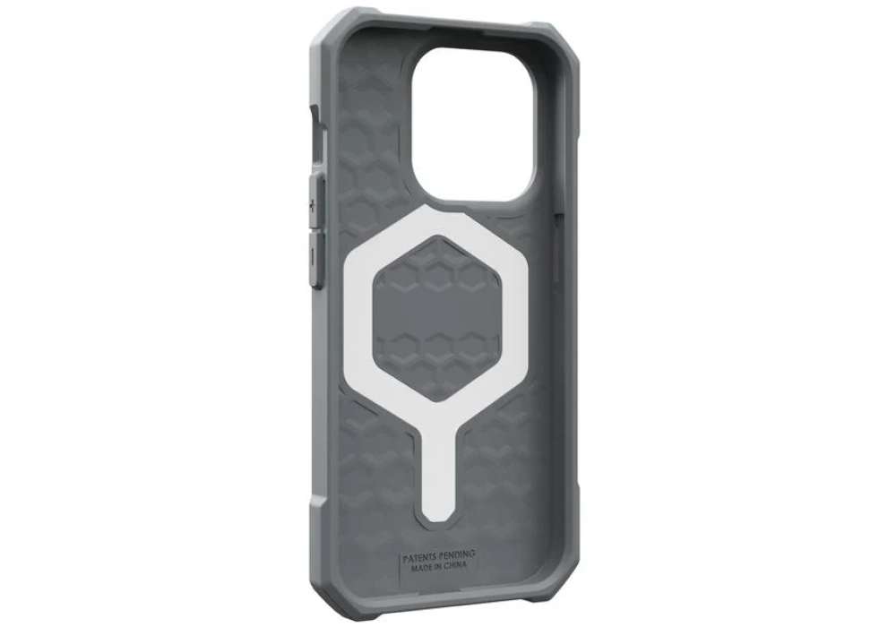 UAG Coque arrière Essential Armor iPhone 15 Pro Silver